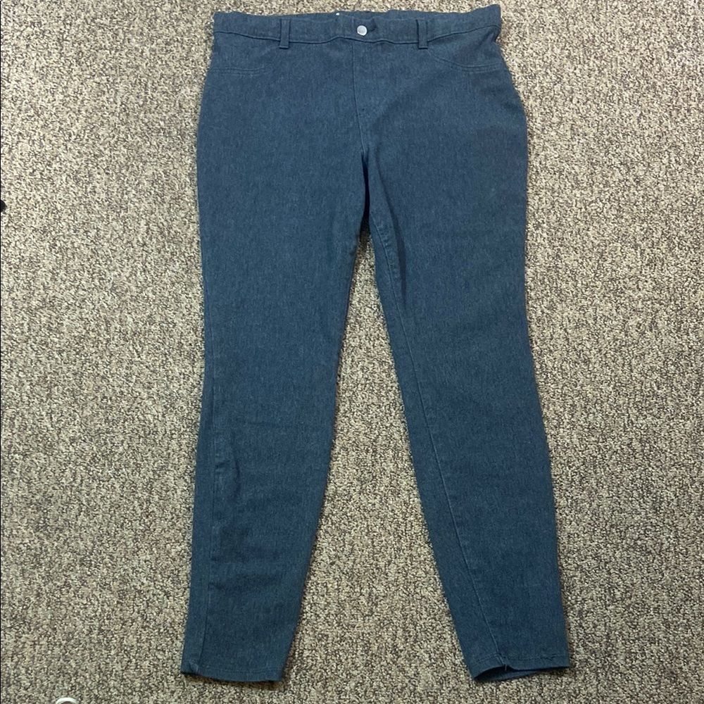 Time and Tru Women’s Dar Gray Pants Size XL (16-18) - Picture 2 of 14